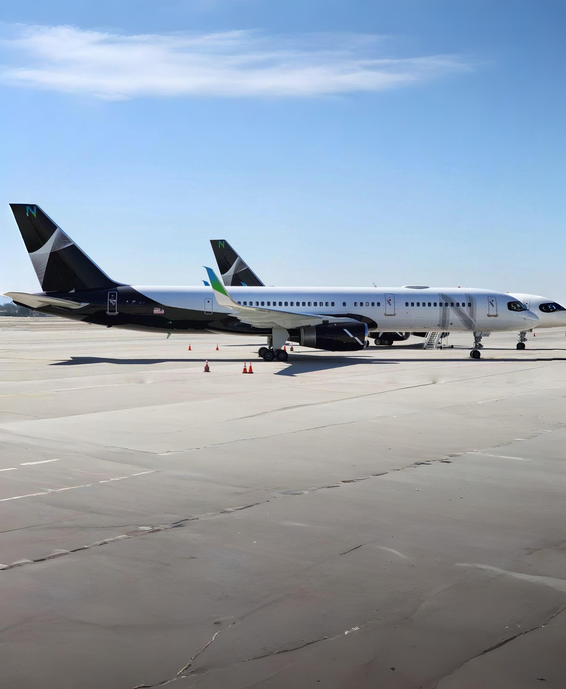 Private aircraft cabin and global aircraft network